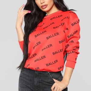 Baller Shot Caller Sweatshirt